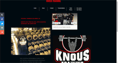 Desktop Screenshot of knoustraining.com